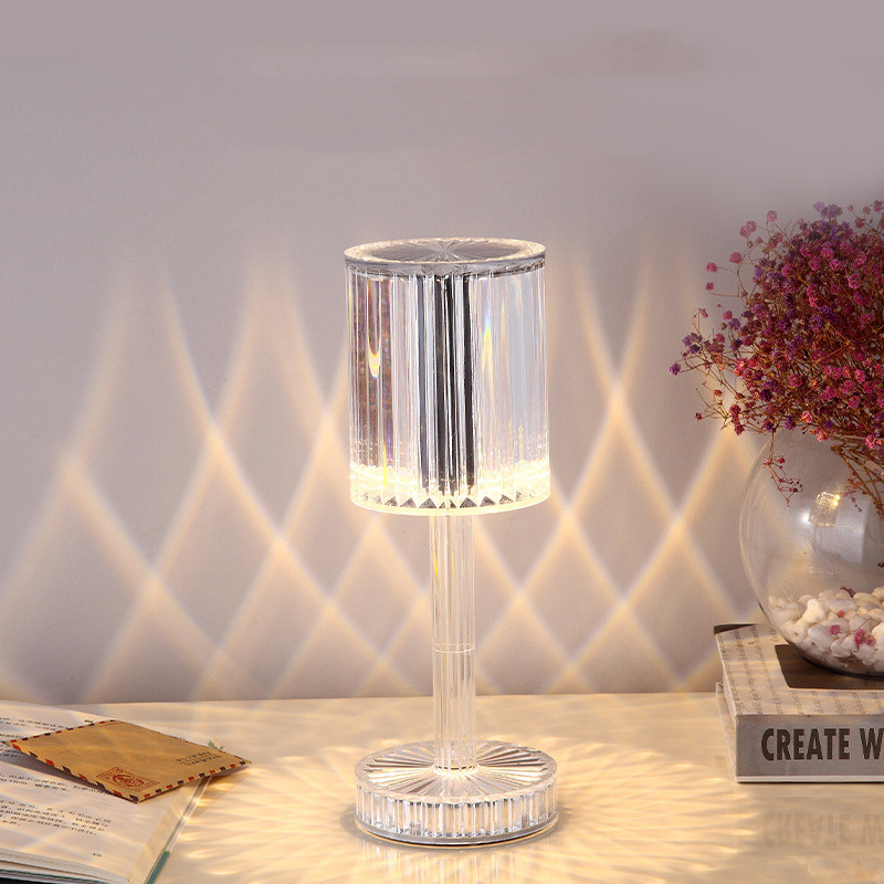 New Crystal Table Lamp Hotel Decoration Diamond Romantic Warm Led For Home Decor Romantic Gift Night Light - Image 6