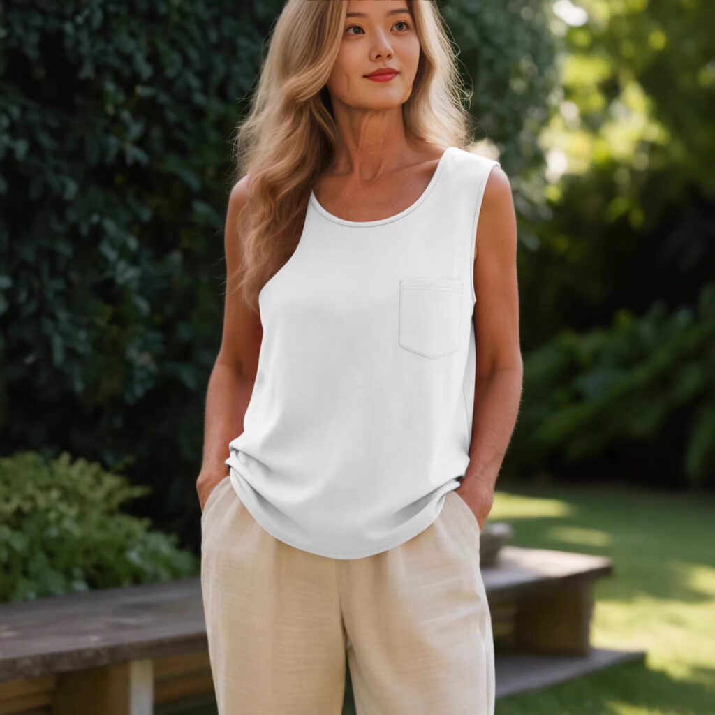 Women's Casual Loose Fashion Cotton And Linen Vest