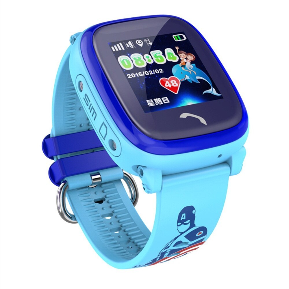 DF25 Children Waterproof Smart Watches Touch Screen Call for Rescue Remote Monitoring and Location Children