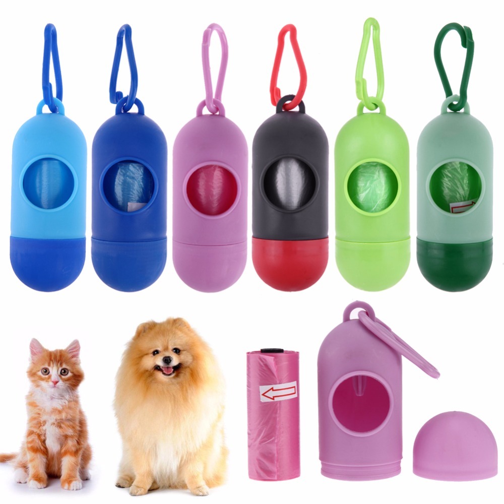 Pet Toilet Picker Bone Type Garbage Bag Storage Box - Image 1