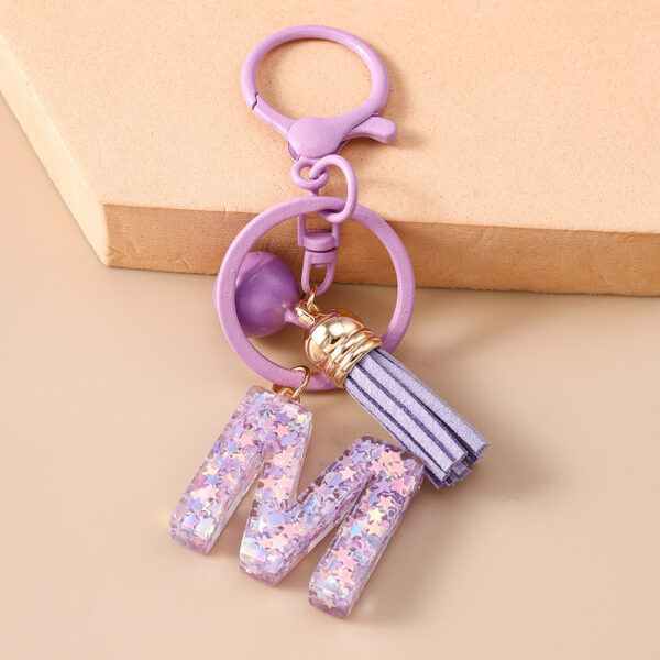 Fashionable Design Bell Tassel Keychain - Image 9