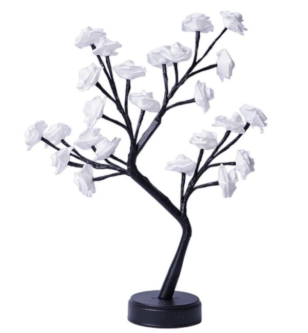 Table Lamp Flower Tree Rose Lamps Fairy Desk Night Lights USB Operated Gifts For Wedding Valentine Christmas Decoration - Image 10