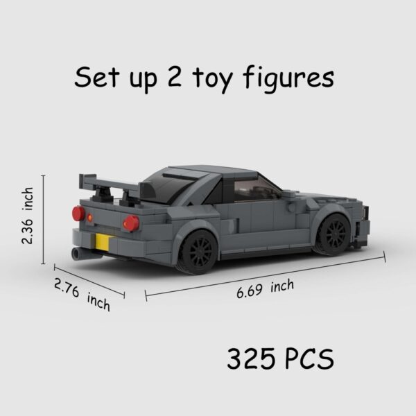 325PCS Sports Car  Building Blocks,Speed Champions Cars Blocks Building Sets Toys,DIY Building Bricks For Kids And Adults - Image 5