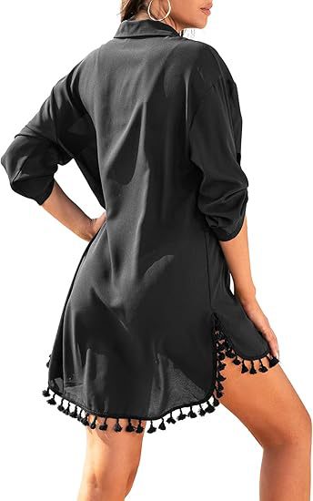 Tassel Beach Swimsuit Bikini Dress - Image 15