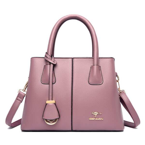 Fashionable Womens Handbag Large-Capacity Shoulder Crossbody Bag - Image 6