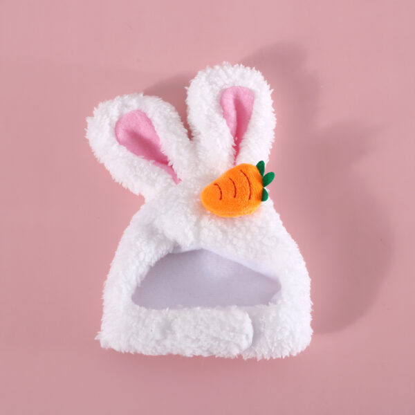 Plush Cartoon Cat Dog Rabbit Ears Cute Easter Decoration Hat Head Cover Pets Products - Image 8
