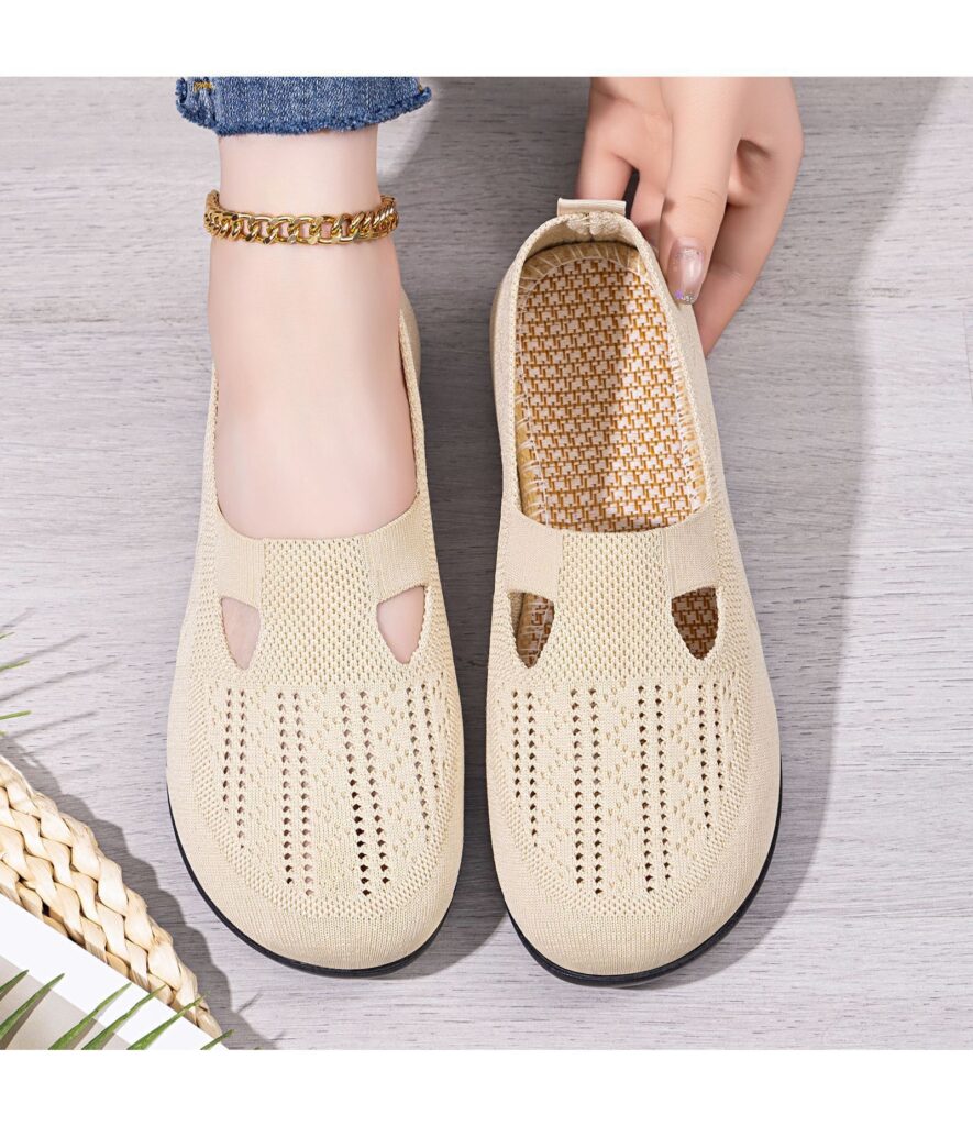 Fashionable Versatile Slip-on Old Beijing Cloth Shoes