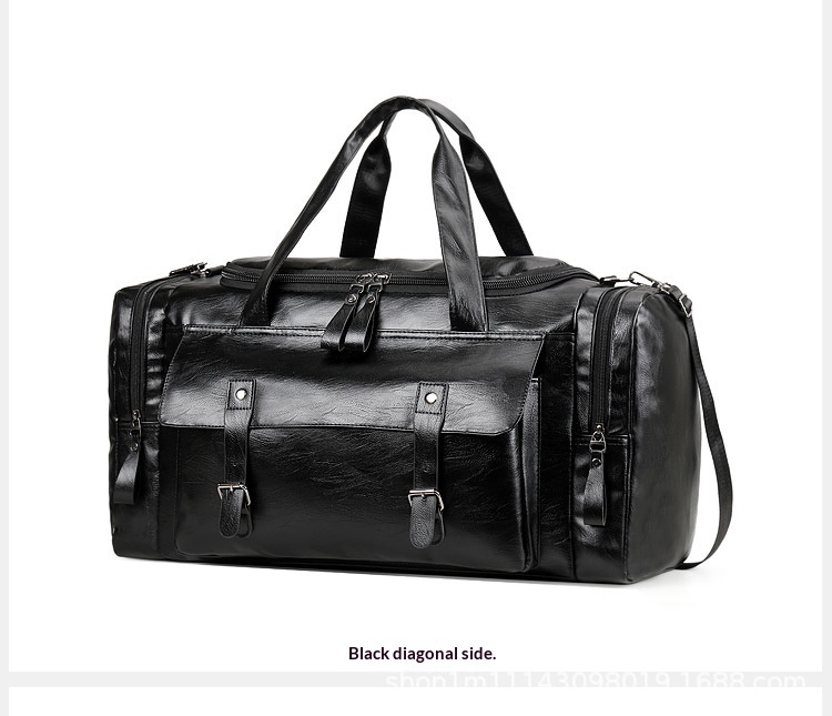 Men's Fashionable Large-Capacity Tote Shoulder Duffel Bag