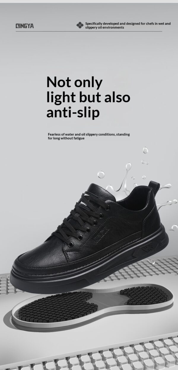 Spring Non-Slip, Oil-Resistant, Comfortable Chef Work Shoes - Image 18