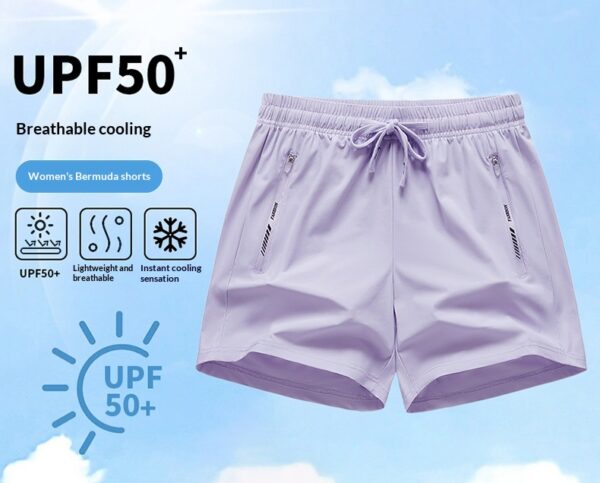 Quick-drying Loose-fitting Mens Sporty Casual Pants Thin Ice Silk Fabric - Image 12