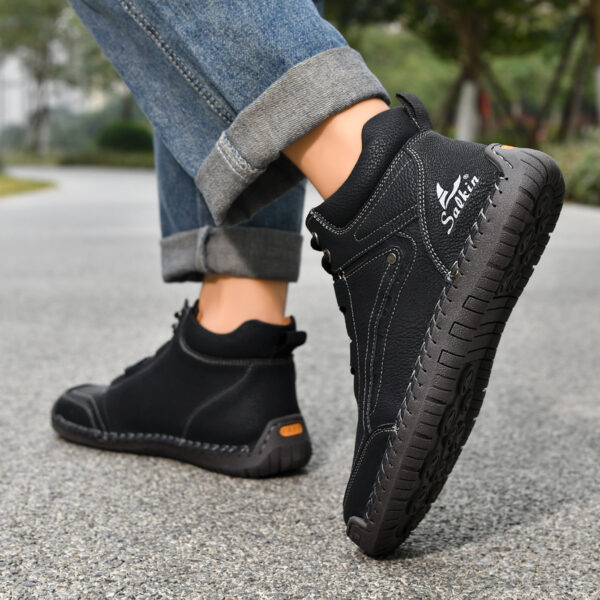 Hand-sewn Men's Casual Shoes - Image 14