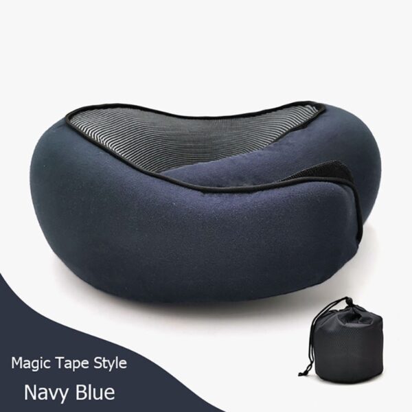 Travel Neck Pillow Non-Deformed Airplane Pillow Travel Neck Cushion Durable U-Shaped Travel Memory Cotton Nap Neck Pillow - Image 44