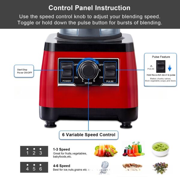 High Horsepower And High Performance Commercial Blender - Image 3
