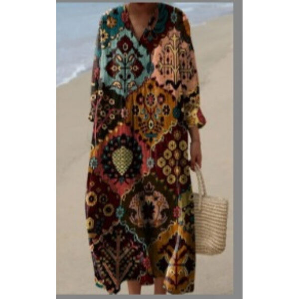 European And American Style Shirt Dress For Women - Image 6