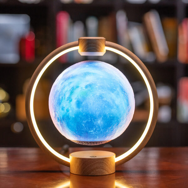 Maglev Moon Light Bluetooth 3D Stereo Diy Colorful Glare - Image 20