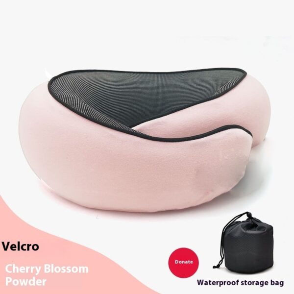 Travel Neck Pillow Non-Deformed Airplane Pillow Travel Neck Cushion Durable U-Shaped Travel Memory Cotton Nap Neck Pillow - Image 48