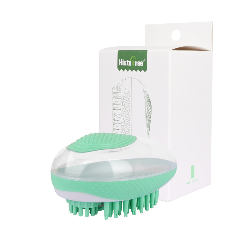 Dog Cat Bath Brush 2-in-1 Pet SPA Massage Comb Soft Silicone Pets Shower Hair Grooming Cmob Dog Cleaning Tool Pet Products - Image 26