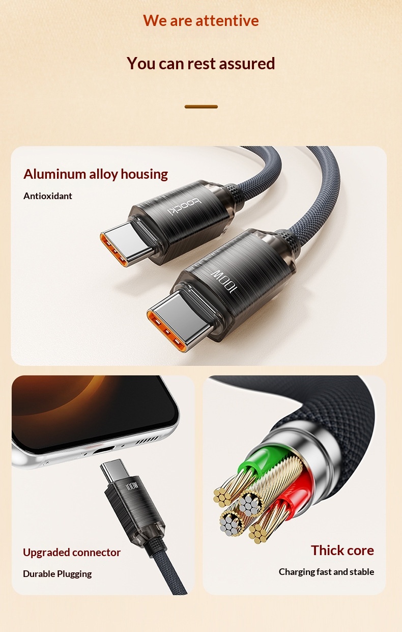 Transparent Fast-charging Data Cable - Image 18