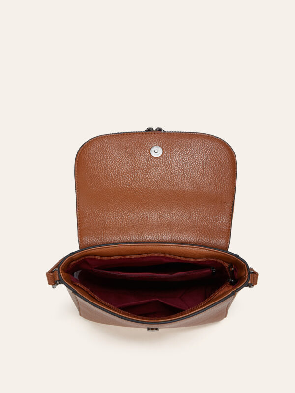 European And American-style Fashionable Flip-top Saddle Bag With Tassels - Image 12