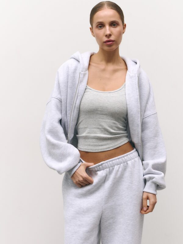 Classic Solid-Color Sweater Womens FallWinter Waist-Cinching Outerwear Set - Image 12