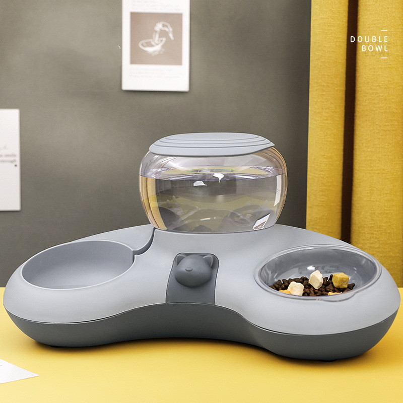 Crescent Automatic Drinking Water And Feeding Double Bowl - Image 14