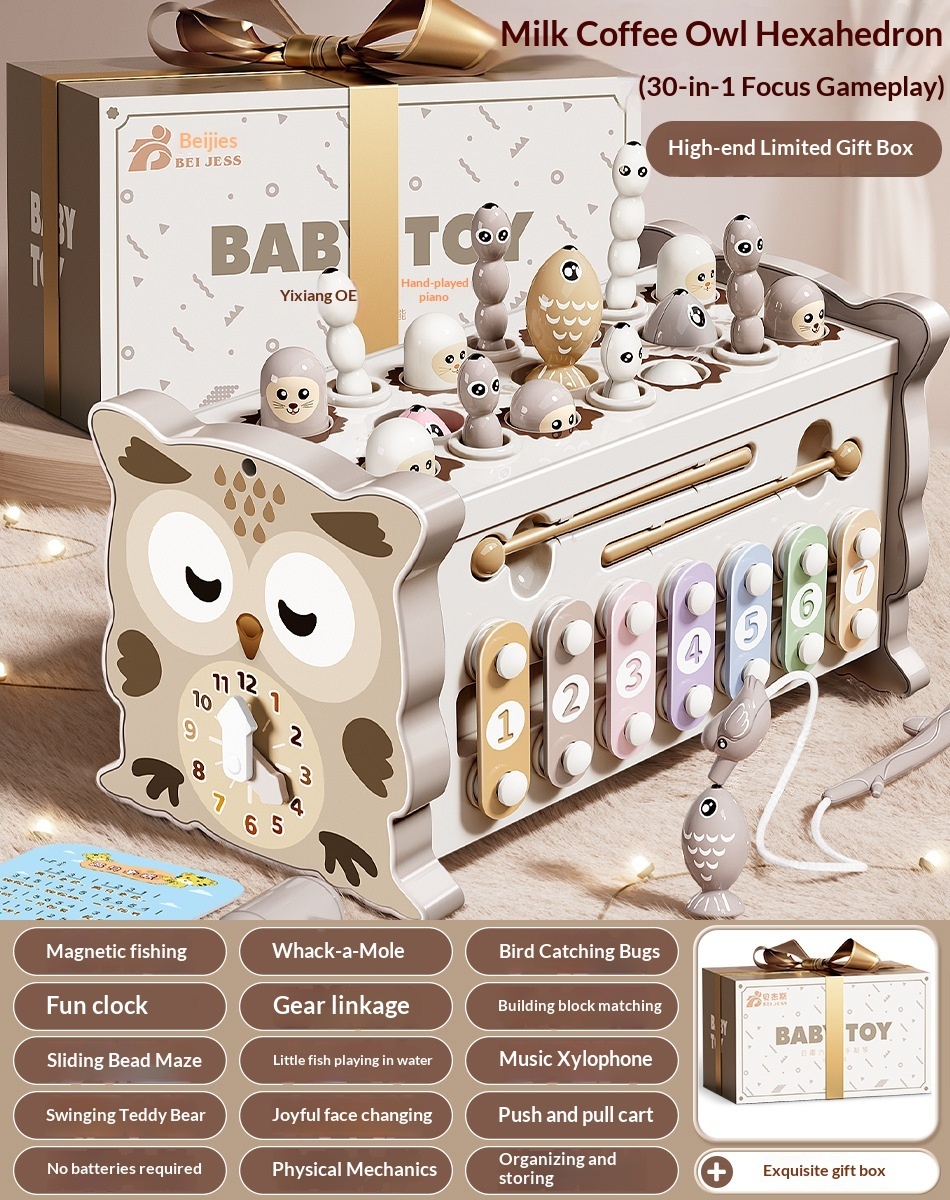 Infant And Toddler Hexahedral Educational Puzzle Toy - Image 13