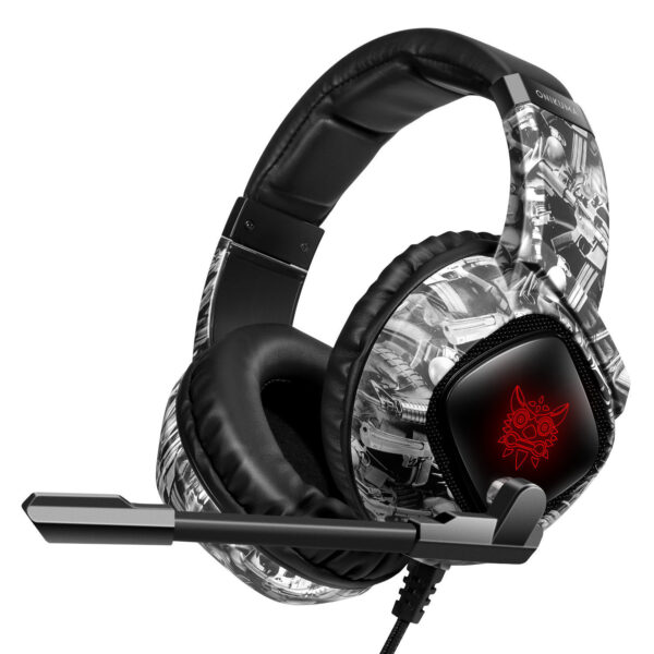 Gaming Headset For X-box One, PS4 Over Ear Headphones RGB Earphone With Noise Cancellation Microphone Volume Controller Tablet - Image 8