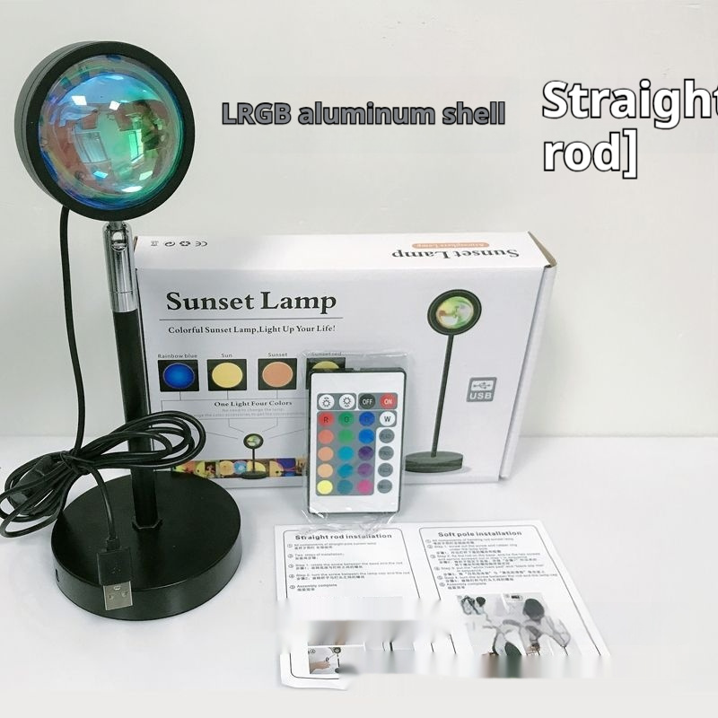 Sunset Projection Lamp Sunset Projector Night Light Wall Decoration Lighting - Image 25