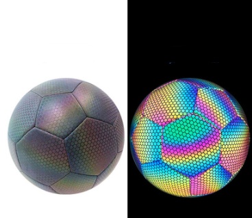 Machine Stitched Football Reflective Luminous Football - Image 8