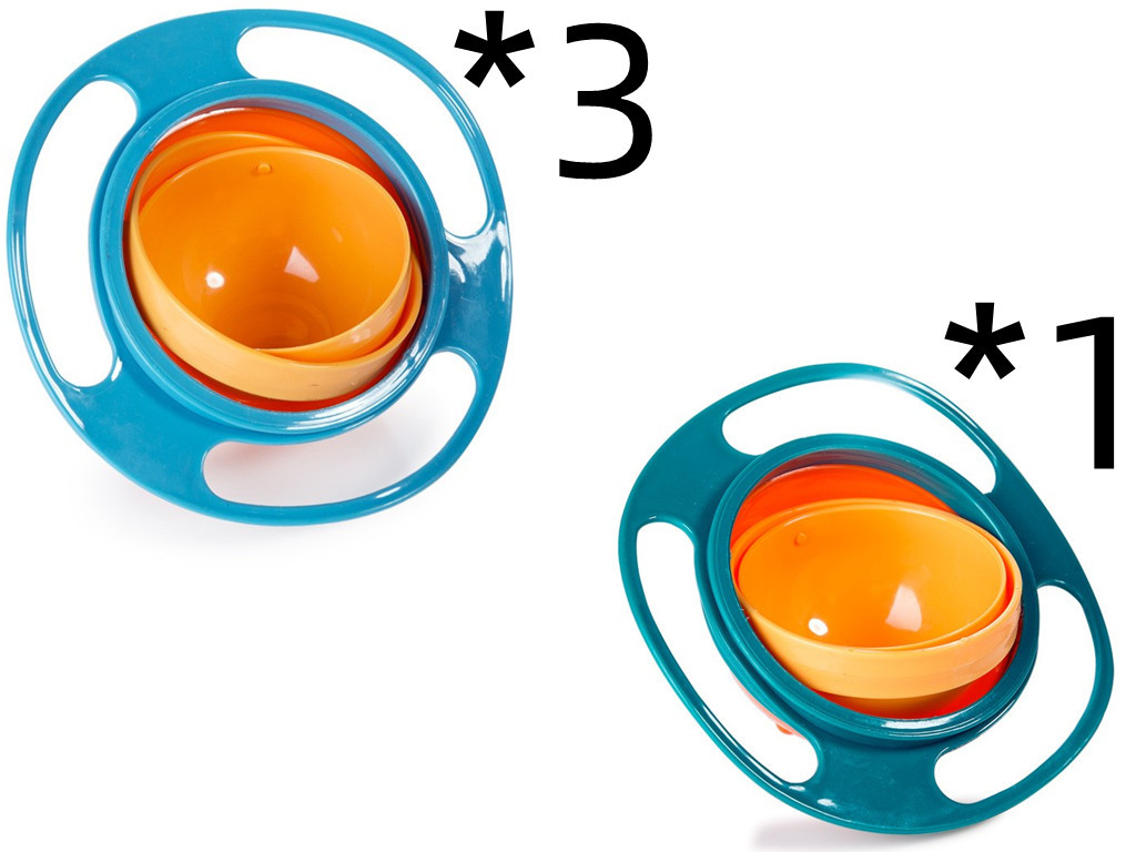 360 Rotate Universal Spill-proof Bowl Dishes - Image 53