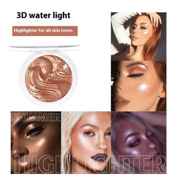 Face Highlighter Jelly Gel Mermaid Eyeshadow Glow Body Glitter Festival Makeup Iluminador Gold Liquid Highlighter Bronzer - Image 20
