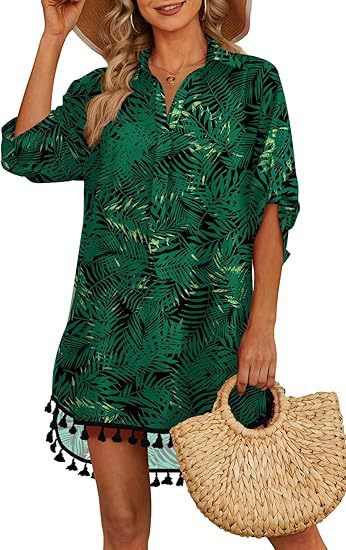 Tassel Beach Swimsuit Bikini Dress - Image 8