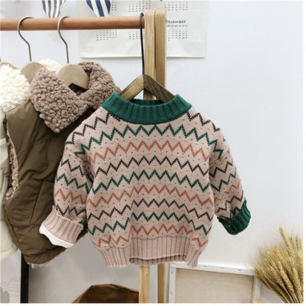 Korean Version Of Childrens Clothing Mens And Womens Baby Sweater - Image 6
