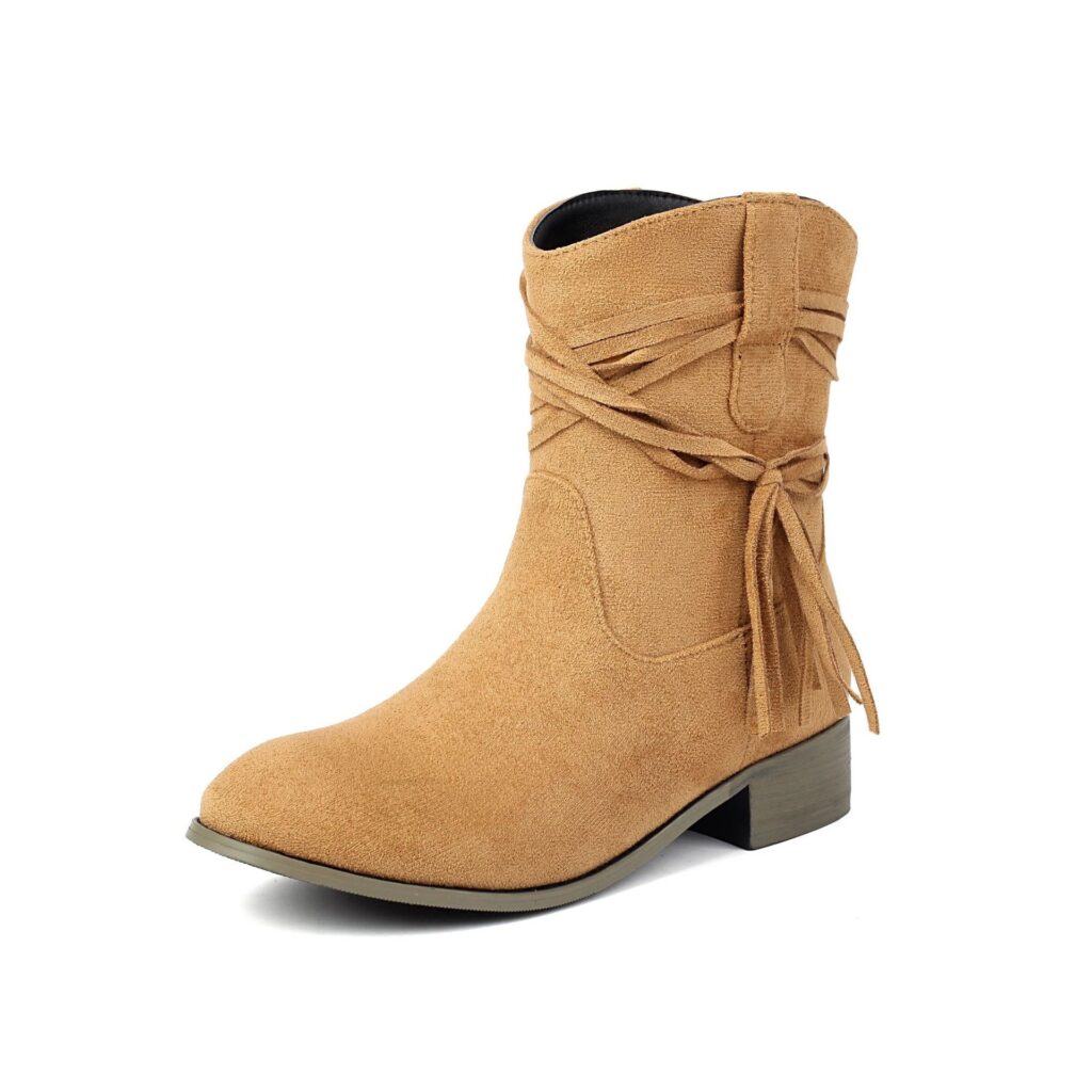 Tassel Women's Casual Ankle Boots