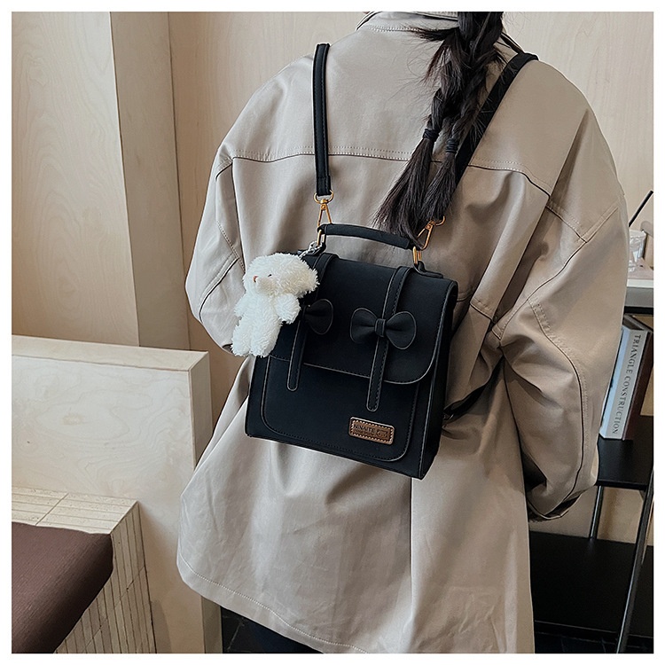 British-style Retro Chic Womens Backpack - Image 11