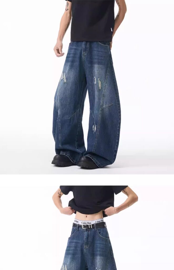 American-style Silhouette Bootcut Jeans For Women And Men
