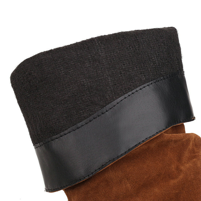 Wedge-heel British-style High-top Womens Knee-high Boots - Image 20