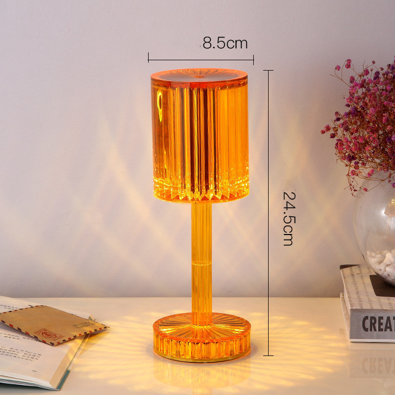 New Crystal Table Lamp Hotel Decoration Diamond Romantic Warm Led For Home Decor Romantic Gift Night Light - Image 17