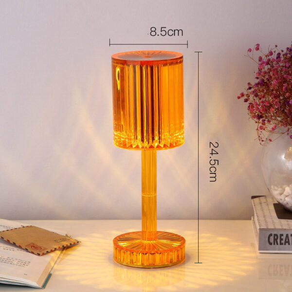New Crystal Table Lamp Hotel Decoration Diamond Romantic Warm Led For Home Decor Romantic Gift Night Light - Image 19