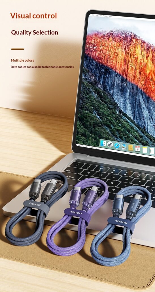 Transparent Fast-charging Data Cable