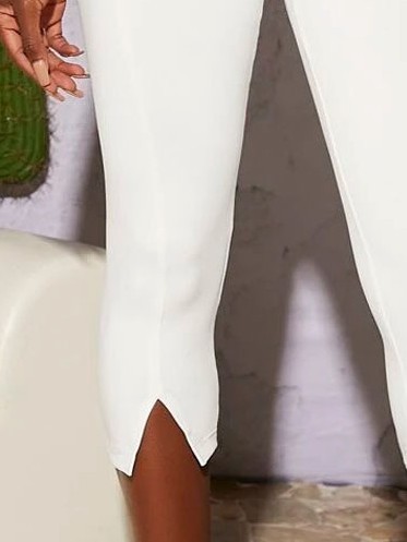 Women's Fashion High-Waist Tight Split Flare Pants - Image 5