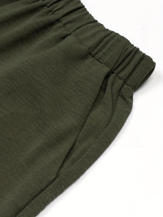 Artistic Retro-style Casual Trendy Pullover With Short Sleeves - Image 7