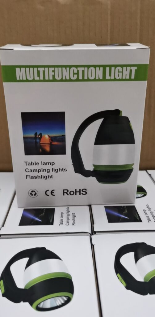 3 In1 Multifunctional Table Lamp Three In One LED Tent Lamp Car Night Light Foldable Emergency Flashlight