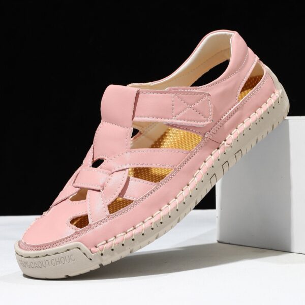 New Roman-style Flat Woven Soft-soled Lightweight - Image 4