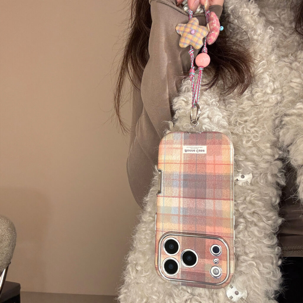 Fabric-Star Electroplated Shatter-Resistant Phone Case