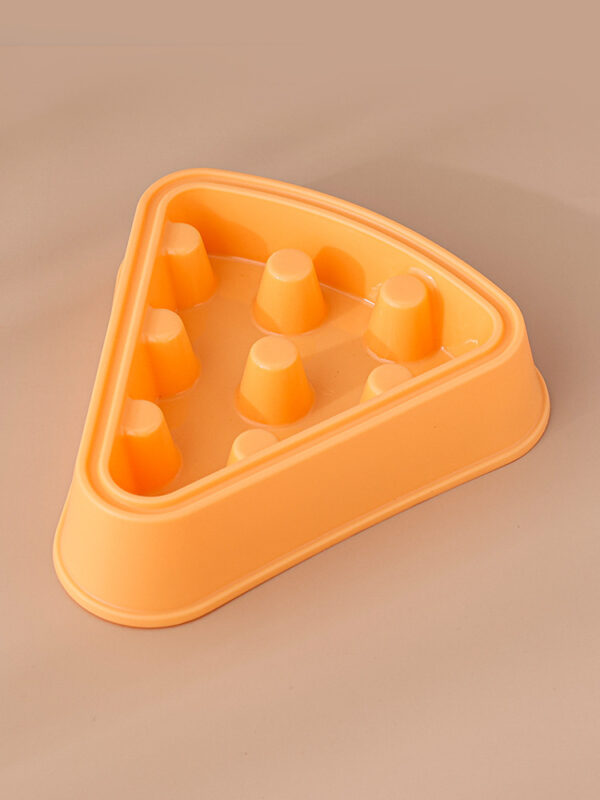 Pet Cat Dog Bowl Cartoon Pizza Single Bowl Slow Food - Image 11