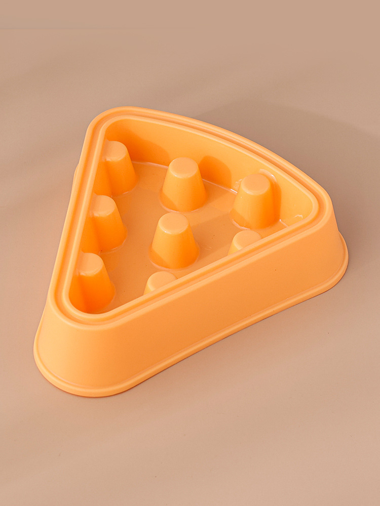 Pet Cat Dog Bowl Cartoon Pizza Single Bowl Slow Food - Image 11