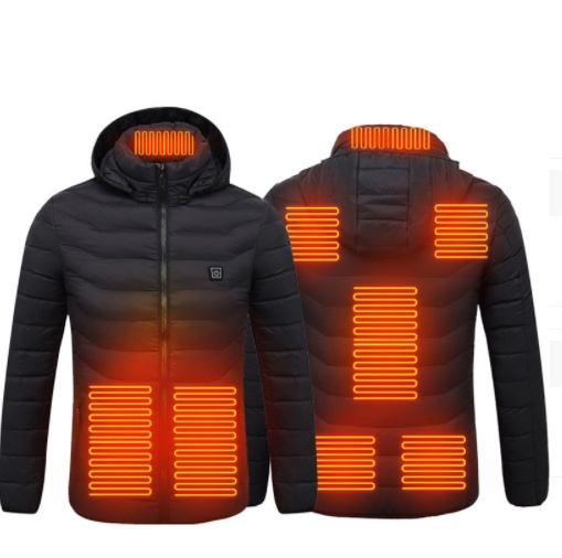 New Heated Jacket Coat USB Electric Jacket Cotton Coat Heater Thermal Clothing Heating Vest Men's Clothes Winter - Image 29