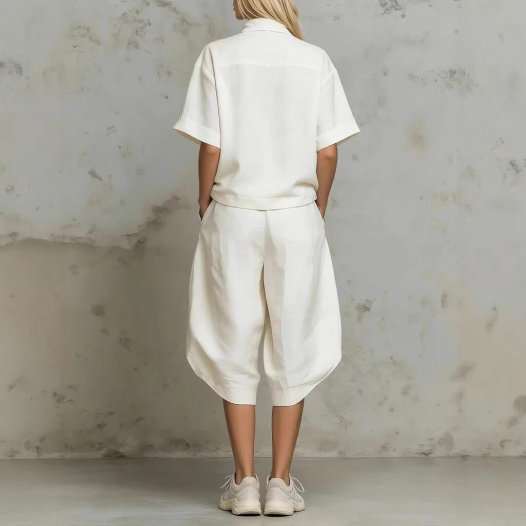 Summer Plus-Size Loose Elegant Casual Chic Youthful Fashionable Sportswear Set