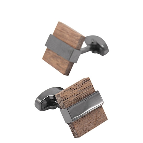Luxury Wood Cufflinks - Image 2